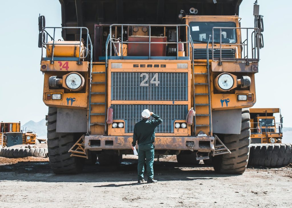 Vehicle used for iron ore mining to illustrate a cognitive monitoring solution by Nokia Bell Labs and Vale.