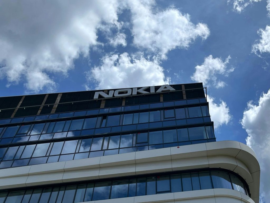 Nokia building image as the company's AI-RAN trials across global carrier networks have verified a 20 percent spectral efficiency gain over standard radio configurations.